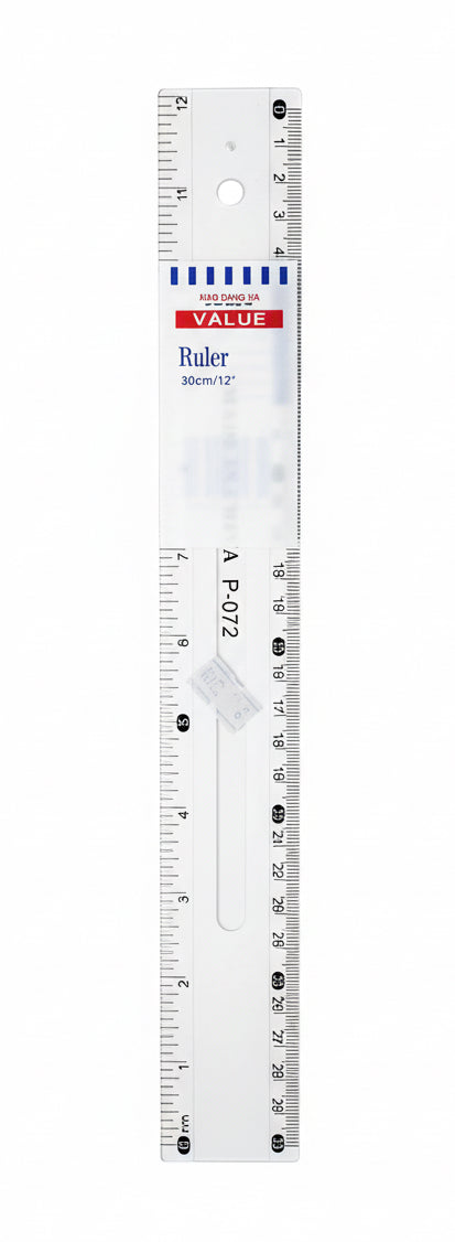 Ruler 30cm-12" / مسطرة 30 سم