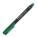 Faber Castell Multimark Permanent Green / فابر كاستل ملتي مارك دائم