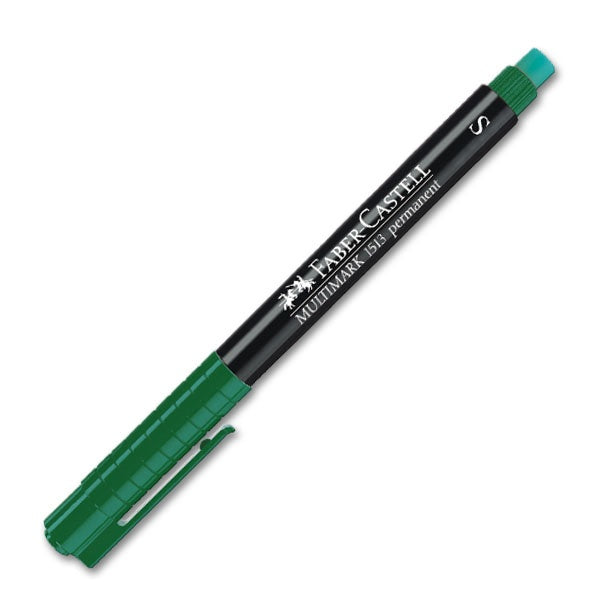 Faber Castell Multimark Permanent Green / فابر كاستل ملتي مارك دائم