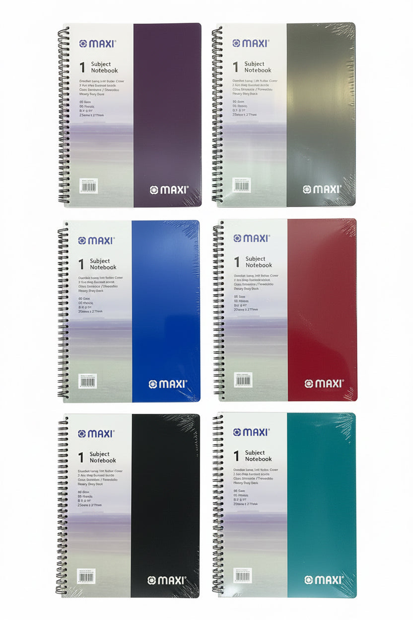 MAXI 1 subject NoteBook / دفتر ماكسي مادة واحدة