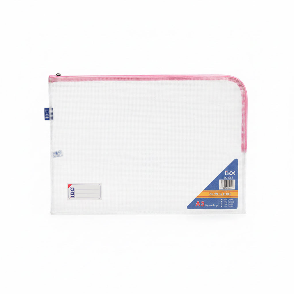 IBC Zipper bag A3 / حقيبة بسحّاب IBC ‏A3