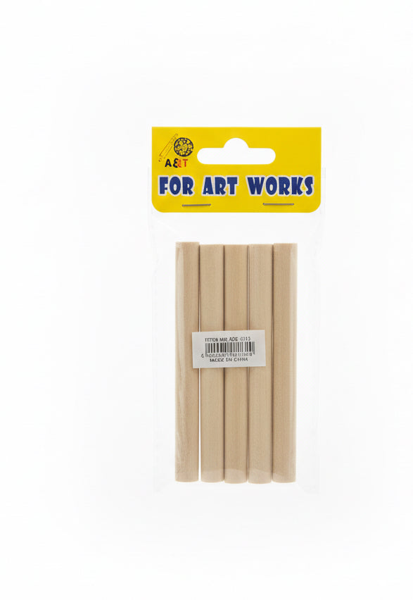 Wooden Round Sticks / عيدان خشبية دائرية