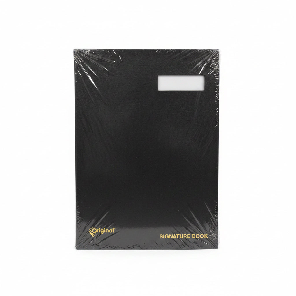 Original Register Book Black