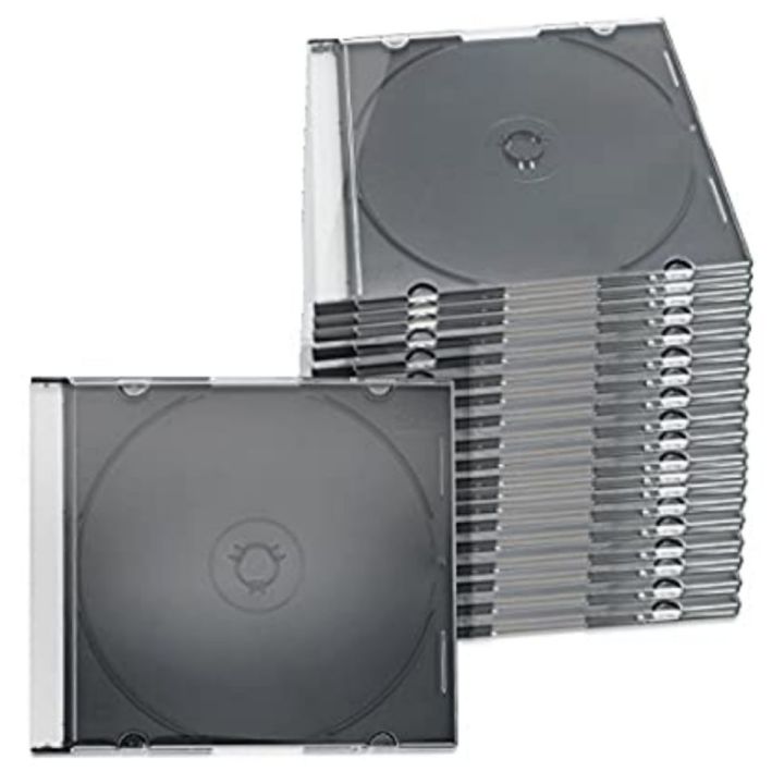 Plastic CD Cover 50 Pcs / غلاف بلاستيك CD – 50 قطعة