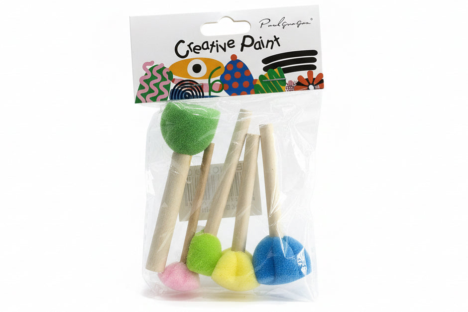 Foam sponge brushes for painting / فراشي إسفنجية للرسم