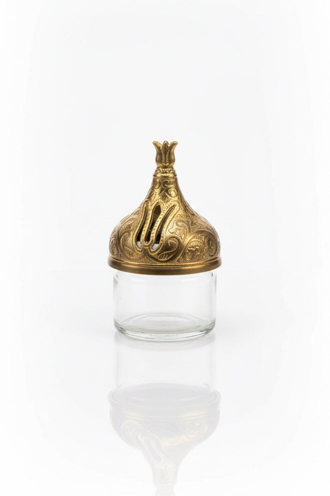 Brass Kumkum bottle / زجاجة كومكوم نحاسية