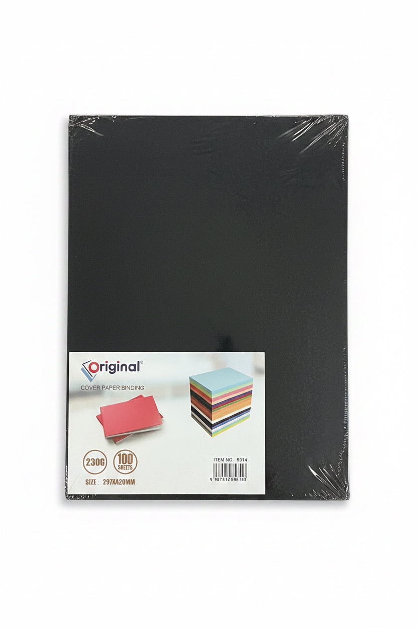 original Cover paper binding A3/ غلاف تجليد ورقي أصلي