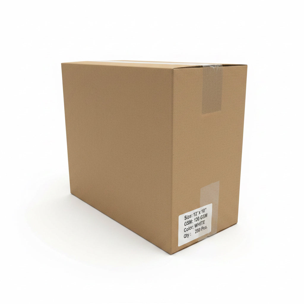 Original Plain White Envelope 12x10 (304x254mm) 120 GSM Side Seam (5 pkt/box)