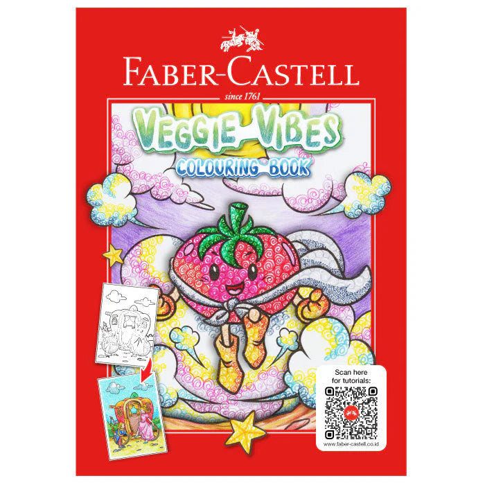FABER CASTELL Colouring Book / كتاب التلوين فابر‑كاستل