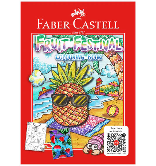 FABER CASTELL Colouring Book / كتاب التلوين فابر‑كاستل