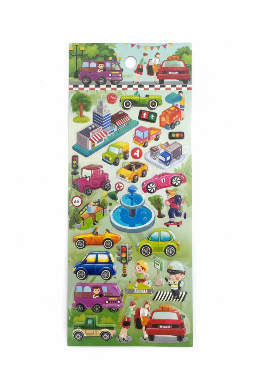 Traffic stickers / ملصقات مرور