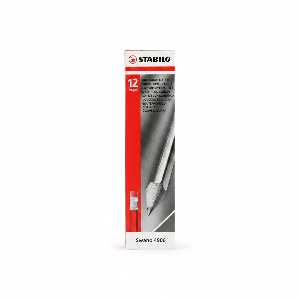 STABILO 12 Pcs Swano 4906 / ستابيلو 12 قطعة سوانو 4906