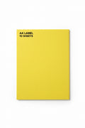 APLI A4 Label 10 Sheets Yellow / ملصقات APLI مقاس A4 – 10 أوراق – لون أصفر