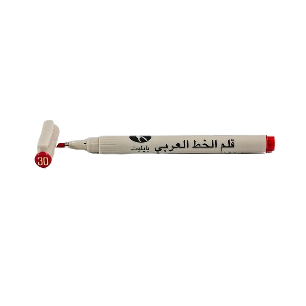 Pilot SW-DRA LETTERING PEN x12 Red 3.0 / بايلوت SW-DRA قلم كتابة ×12 أحمر 3.0
