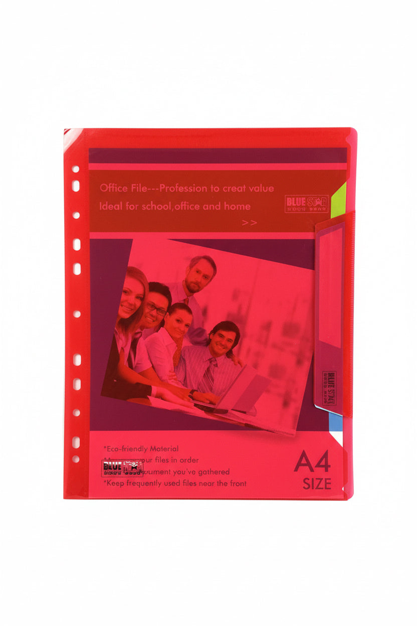 Blue STAR file folder / مجلد ملفات بلو ستار
