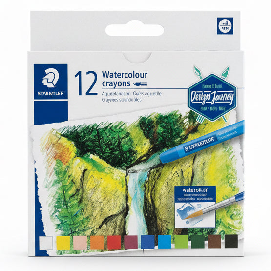 Staedtler 12 watercolour Crayons / ستدلر 12 شمع مائي