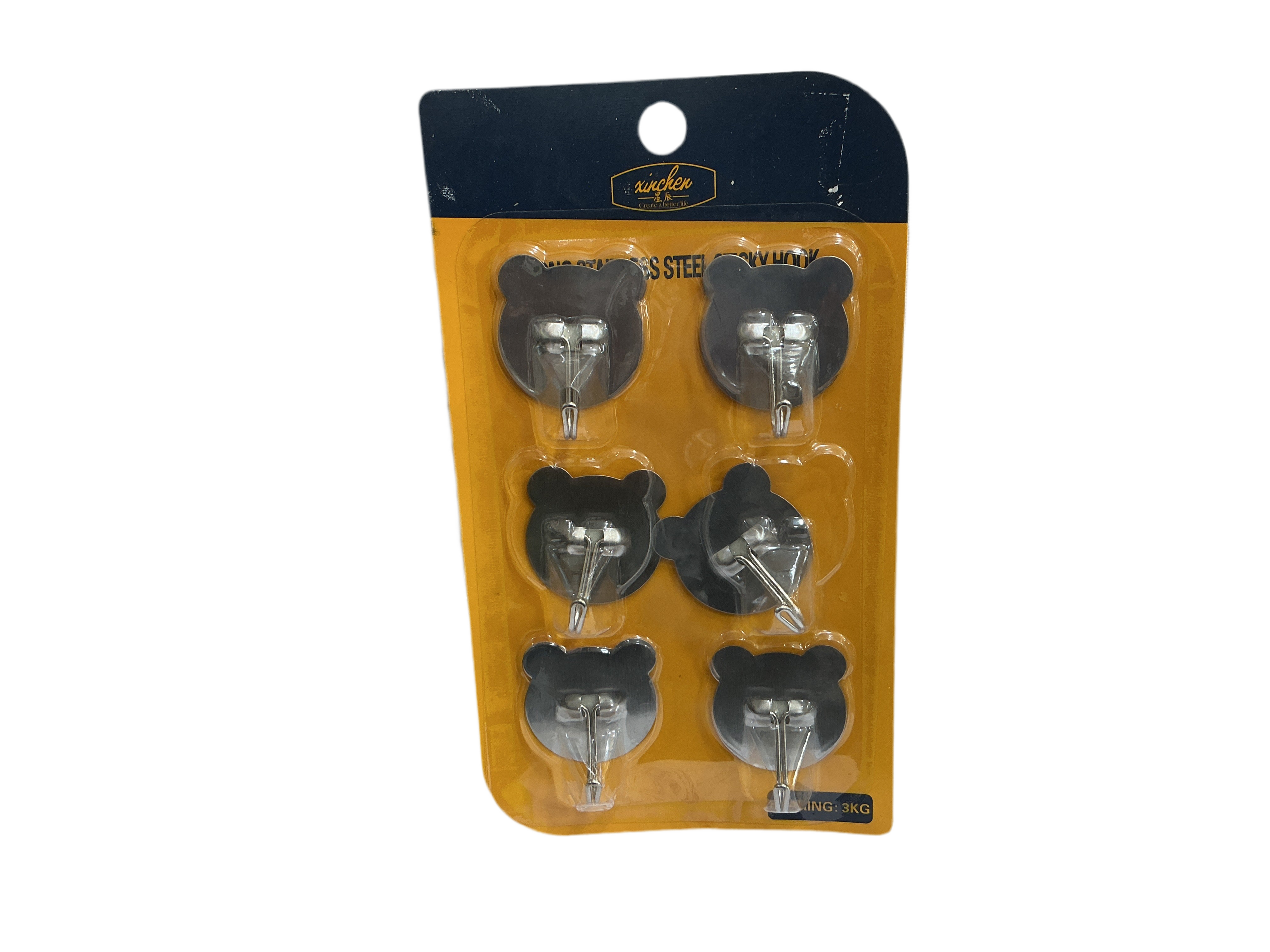 Xinchen Stainless steel sticky hook / خطاف لاصق من الستانلس ستيل من شينتشن