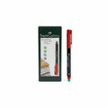 Faber Castell Multimark Permanent x10 Red / فابر كاستل مالتي مارك دائم ×10 أحمر