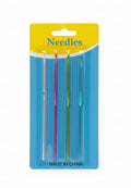 Aluminum crochet hook 4 Pcs / مجموعة سنارات كروشيه ألومنيوم (4 قطع)