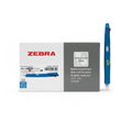 ZEBRA Clip-On Multi Multifunctional Pen – Pack of 12 – Indigo Blue Barrel / قلم متعدد الوظائف من Zebra Clip-on multi عدد 12 – أزرق نيلي