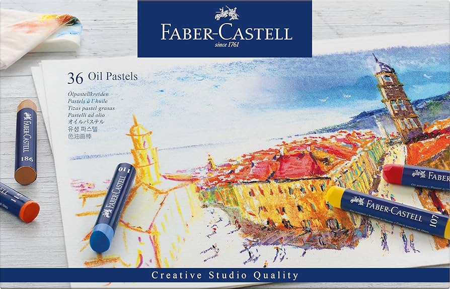 Faber-castell 36 Oil Pastels / فابر-كاستل 36 باستيل زيتي