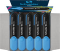 Schneider Job 1+5 mm Textmarker Highlighter Blue x10 / شنايدر جوب 1+5 مم محدد نص أزرق 10 قطع