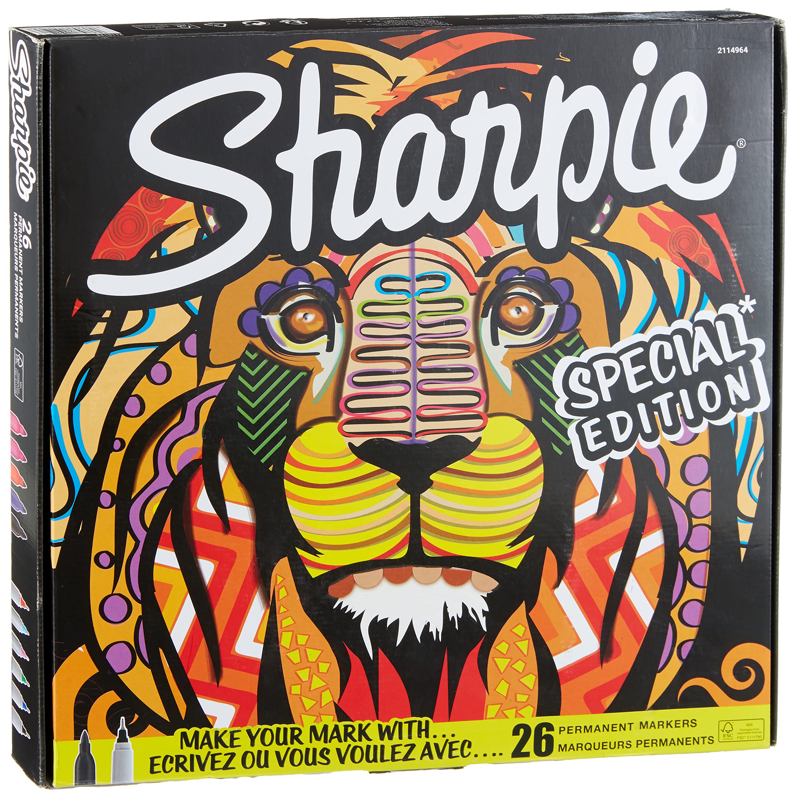 Sharpie special edition 26 Permanent markers / ماركر شاربي إصدار خاص 26 دائم