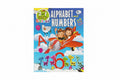 2 in 1 Copy to colour Alphabet and numbers / نسختان في واحد للتلوين: الحروف والأرقام