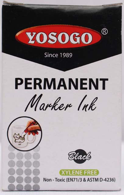 YOSOGO WHITEBOARD Marker Ink Black / حبر قلم سبورة يوسوجو أسود