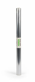 HANZA Silver Metallic Self Adhesive Roll / لفة لاصقة ذاتية فضية معدنية HANZA