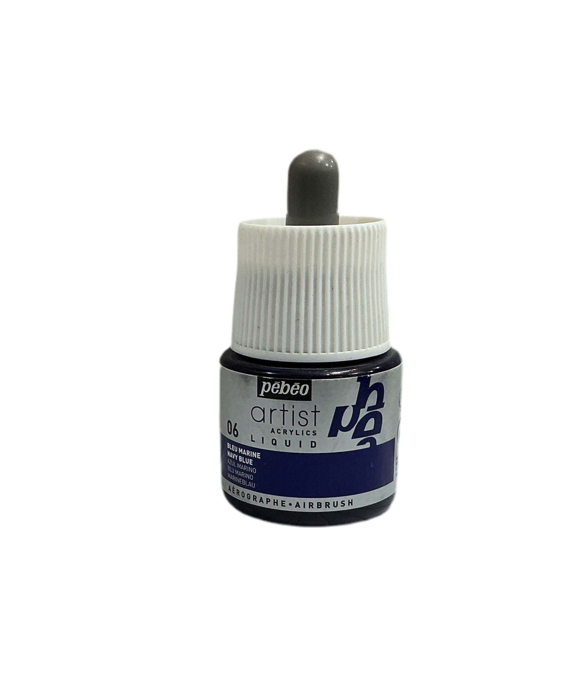 pebeo artist acrylics LIQUID 06 navy Blue / بيبو أرتيست أكريليك سائل 06 أزرق بحري