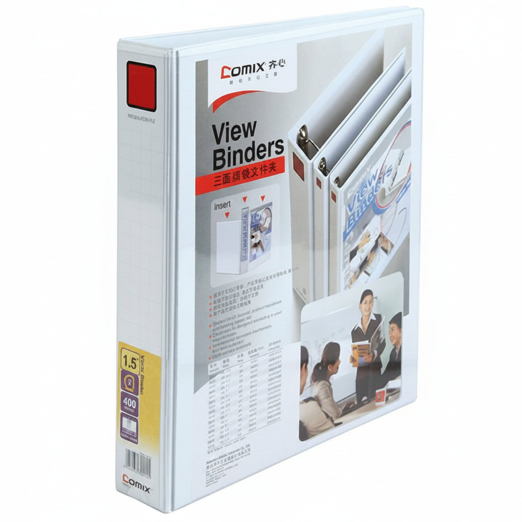 Comix View Binder 1.5" 2 Rings 400 Sheets