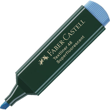 Faber Castell Textliner 48 Highlighter Blue / فابر كاستل تيكست لاينر 48 سوبر فلوريسنت
