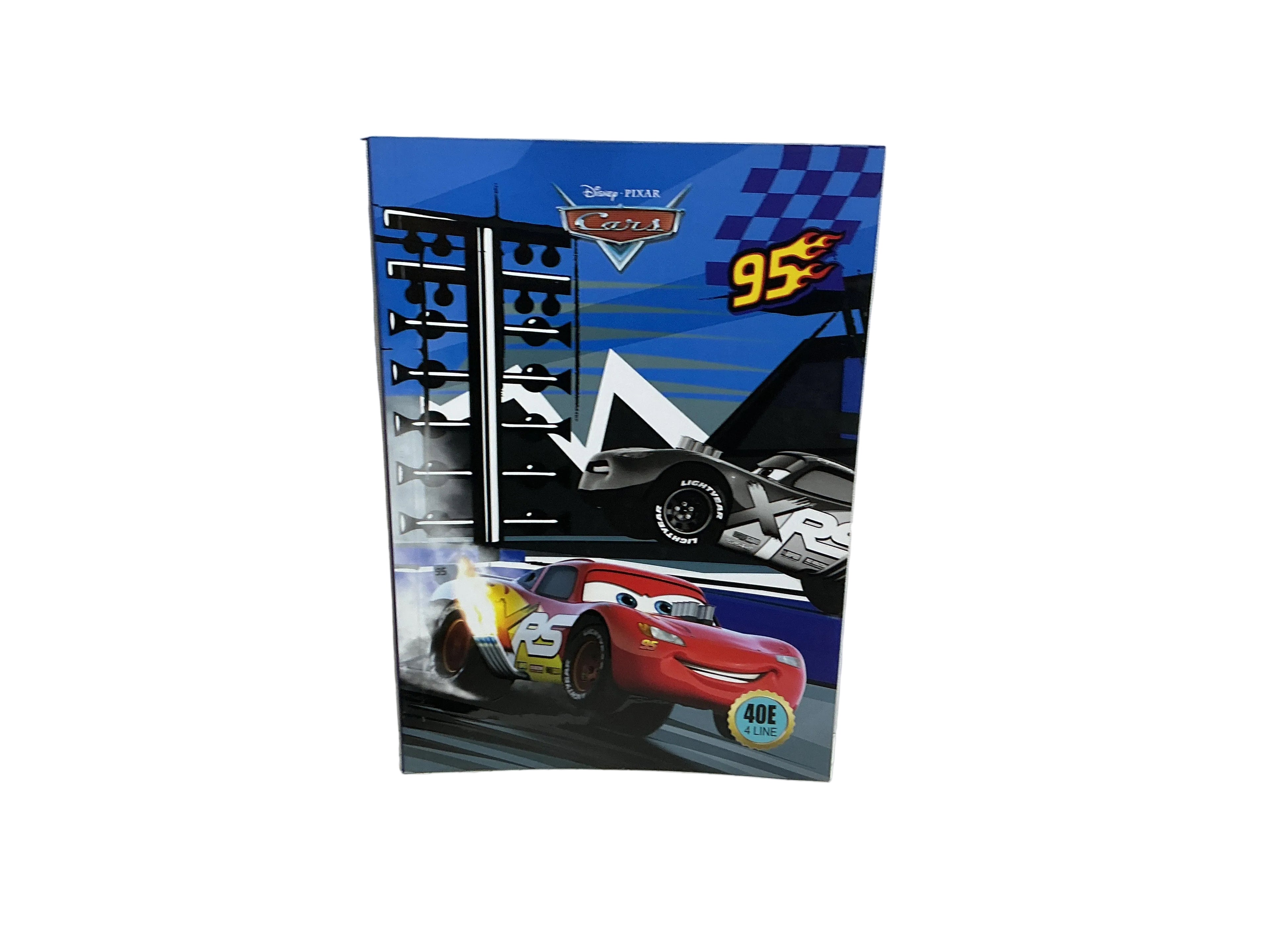Kids NoteBook 40 English Sheets – Disney Cars / دفتر أطفال إنجليزي – ٤٠ ورقة – سيارات ديزني