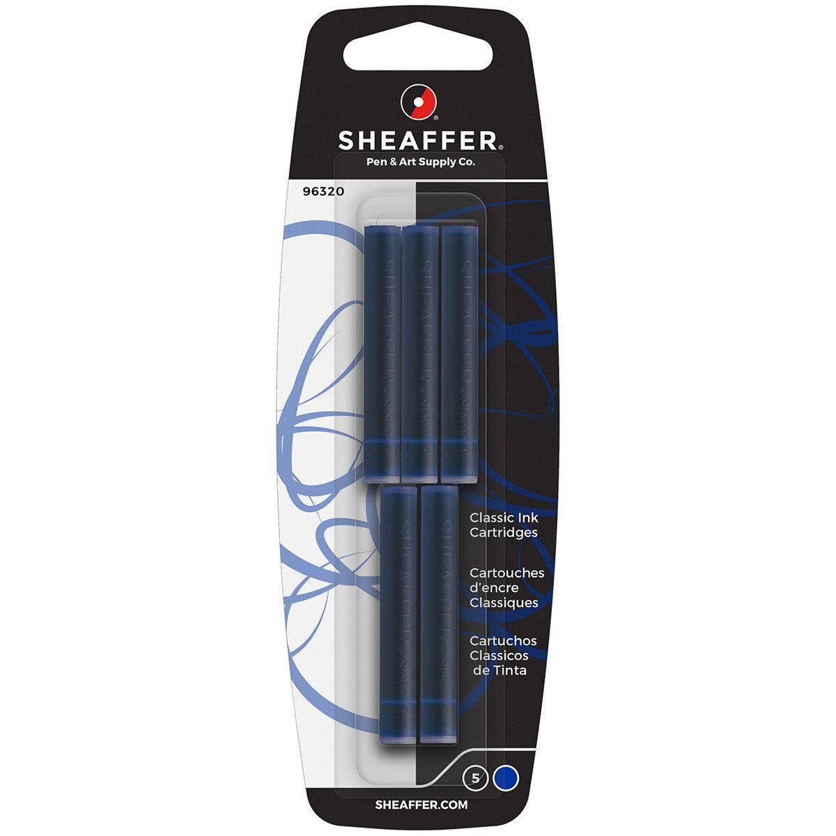 SHEAFFER Classic Ink Cartridges Blue / خراطيش حبر كلاسيكية من شيفر