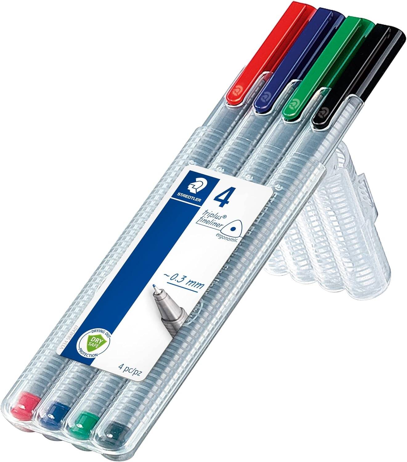 STAEDTLER 4 fineliner 0.3mm / أقلام تحديد ستيدلر 4 × 0.3 ملم