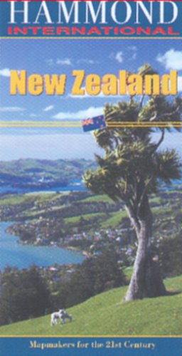 New Zealand Hammond International Map / خريطة نيوزيلندا الدولية