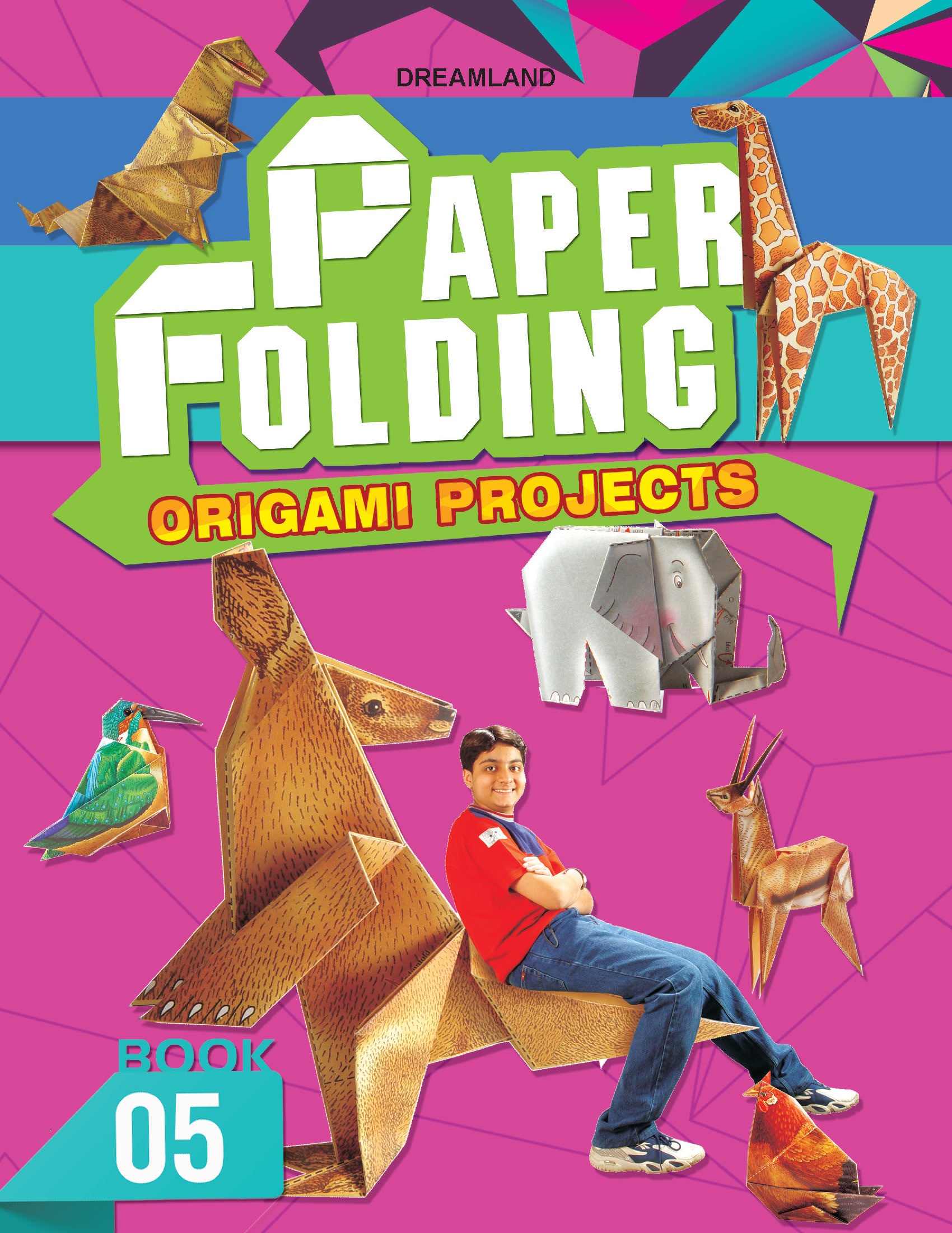 Creative world of paper folding Book 5 / عالم الإبداع في الطي الورقي كتاب 5