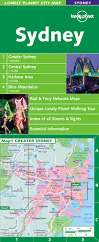 Lonely Planet Sydney / خريطة سيدني