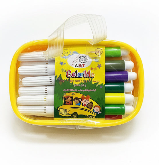 A&T ColorMe mini water color Pens 24 / A&T كولورمي أقلام مائية ميني 24