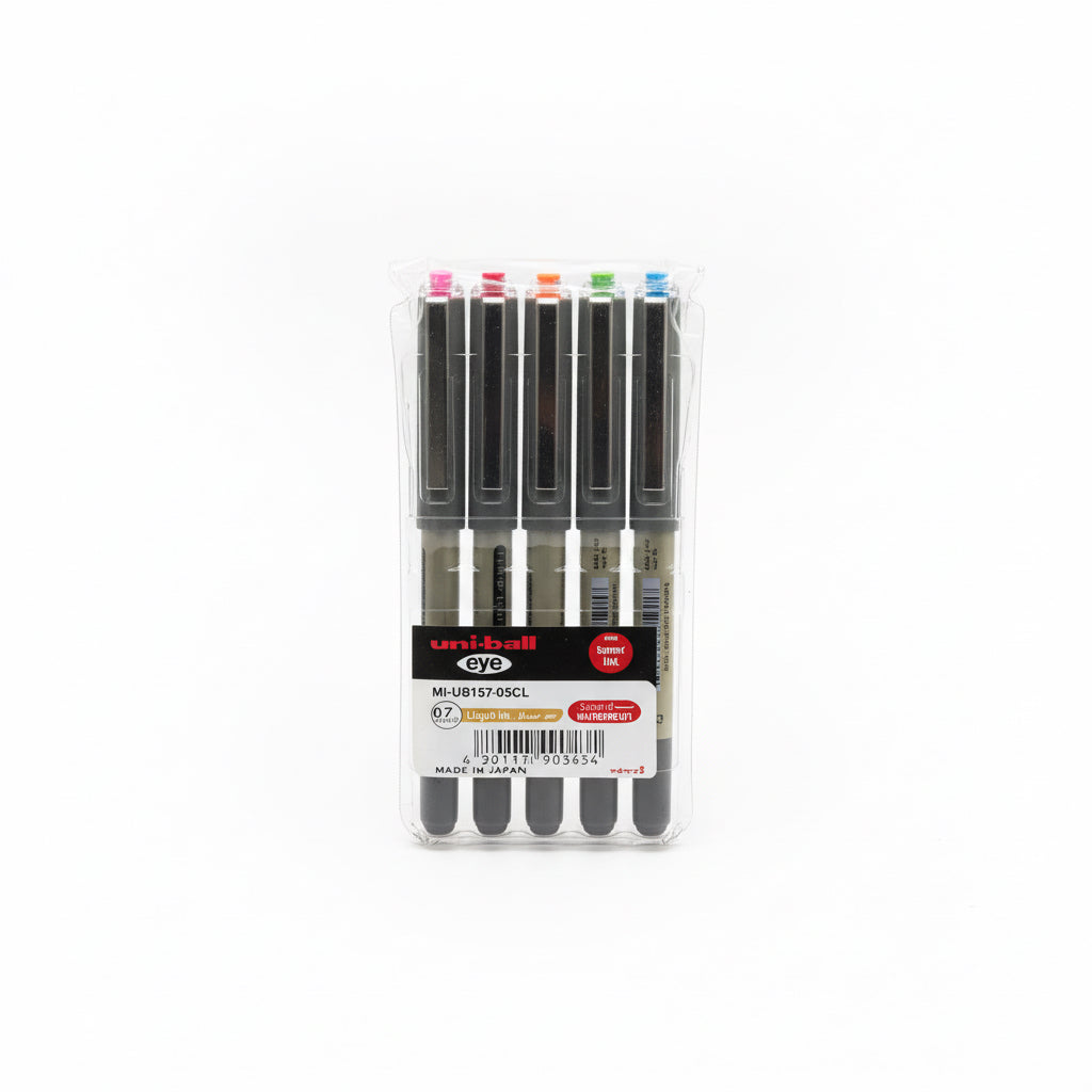 uni-ball Super ink 0.7 Pens 5 pcs / أقلام يوني-بول سوبر إنك 0.7 – 5 قطع