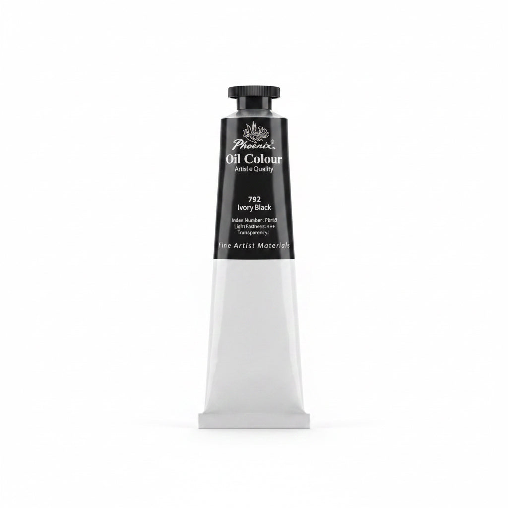 Phoenix OIL COLOUR 200ml Ivory Black