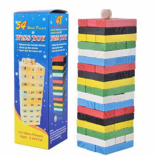 54 WOODEN TOYS / 54 لعبة خشبية