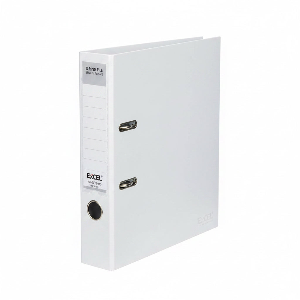D-Ring File 2 Holes A5 / ملف حلقي (D-Ring) بفتحتين مقاس A5