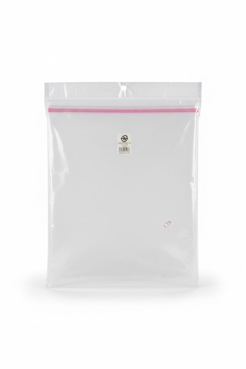 Clear poly bags 28x36 / أكياس بولي شفافة 28×36