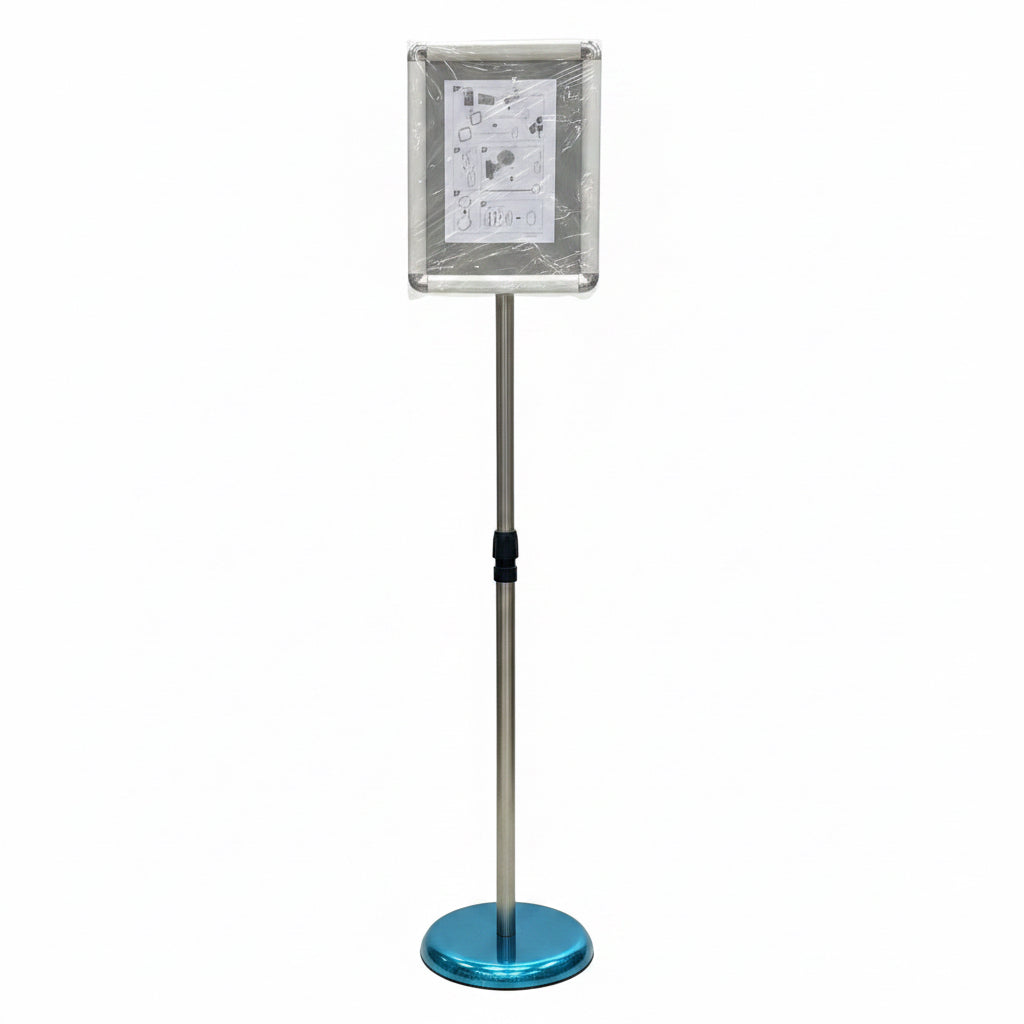 Telescopic Rotating Poster Rack A4R / رف ملصقات دوّار قابل للتمدد