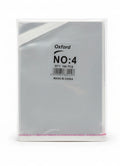 Clear self-sealing plastic bags 100 pcs No.4 / أكياس بلاستيكية شفافة ذاتية الإغلاق – 100 قطعة – رقم 4