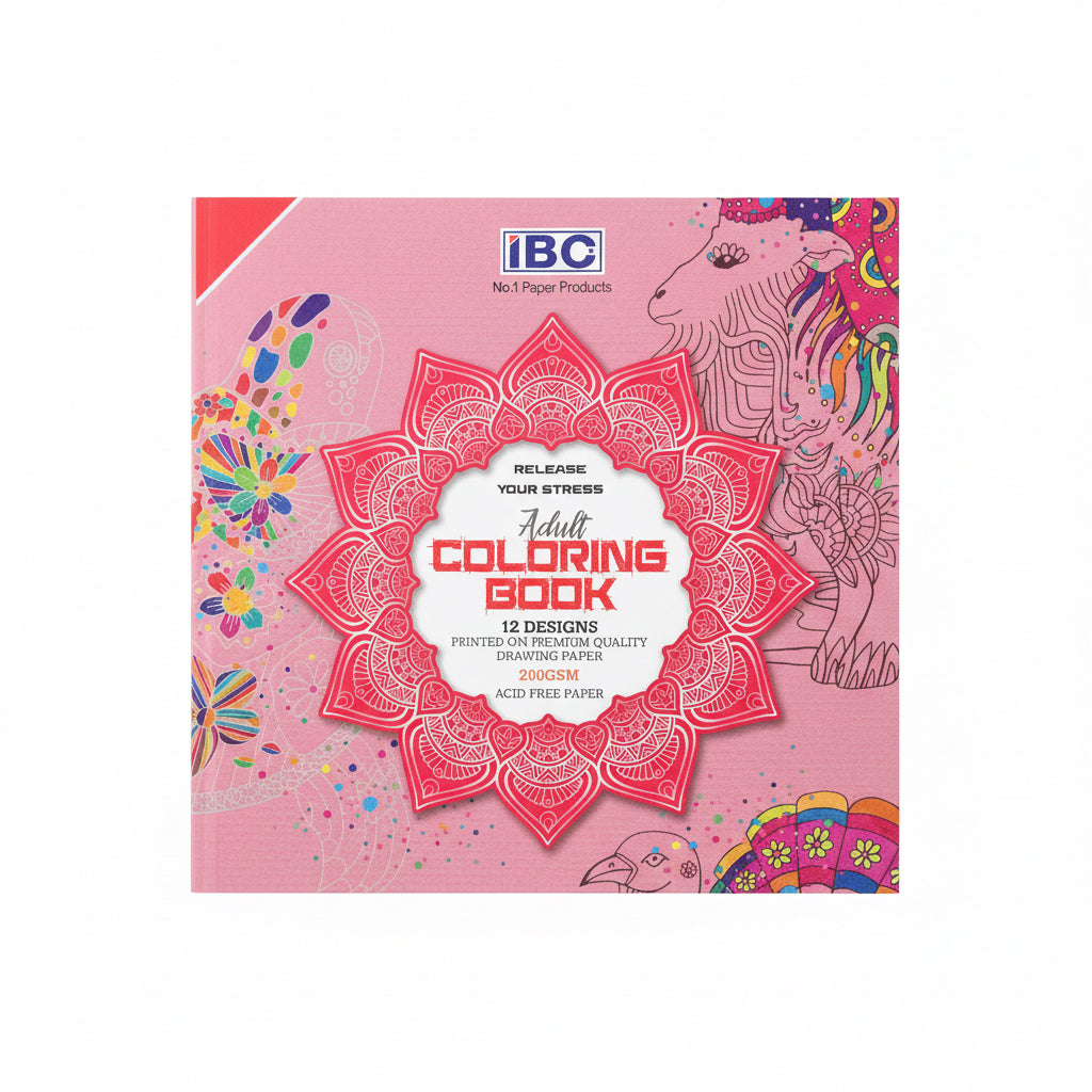 IBC Adult Coloring Book / كتاب تلوين للكبار IBC