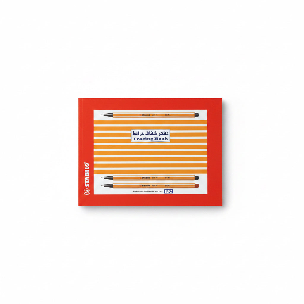 Stabilo Tracing Book /دفتر شفاف خرائط ساتبيلو