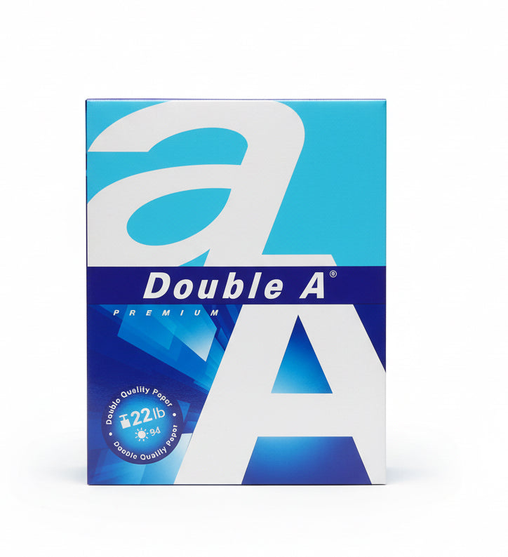 Double A Sheets A4, 22lb / أوراق دبل أيه ‏A4، وزن 22lb